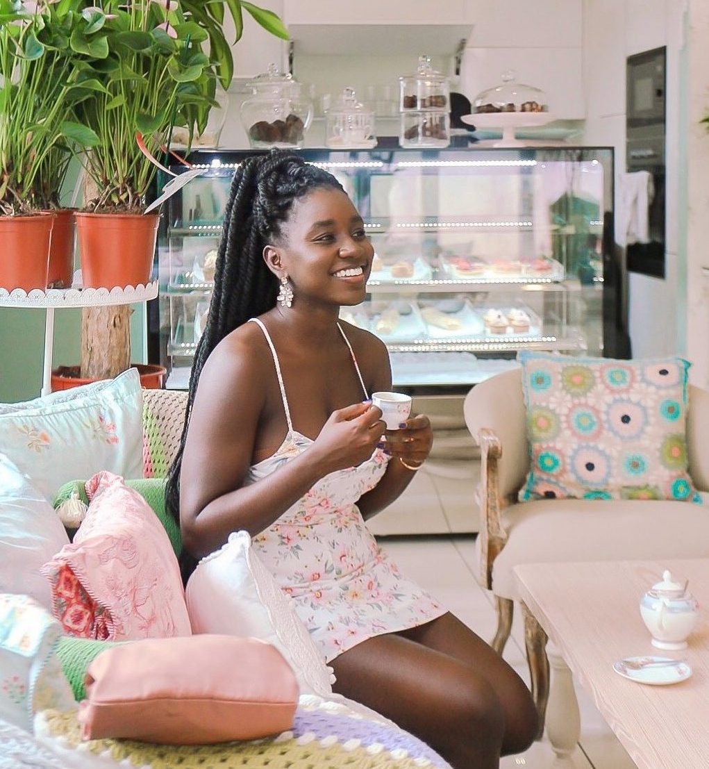 the prettiest coffee shop in accra orchidea airport