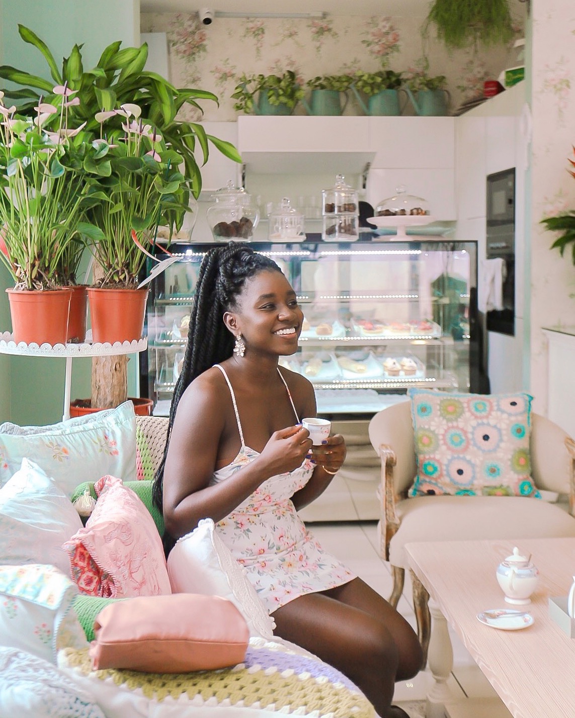 the prettiest coffee shop in accra orchidea airport