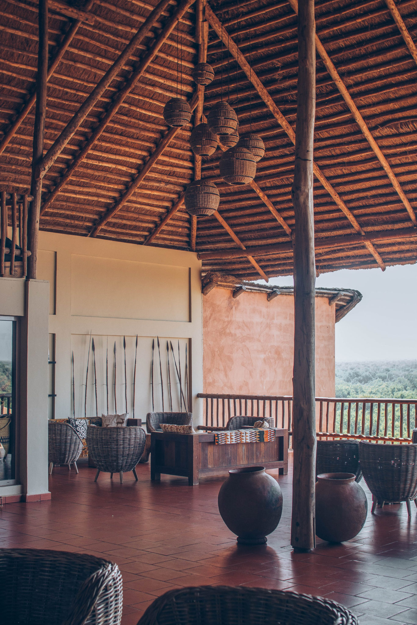 Zaina lodge Ghana interior decor