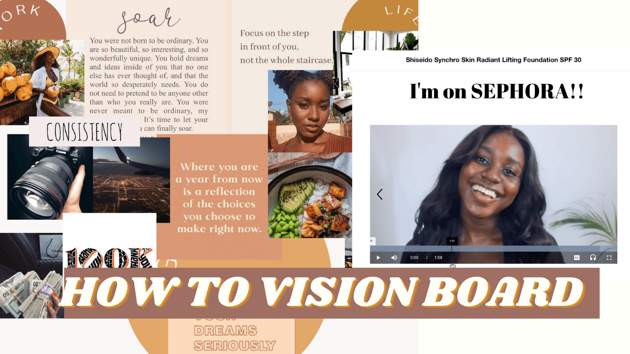 HOW TO CREATE YOUR 2021 VISION BOARD - Amoafoa